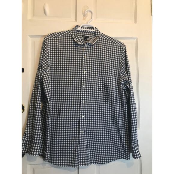 CLUB ROOM  Shirt Men's XXL LS Plaid - Picture 1 of 7